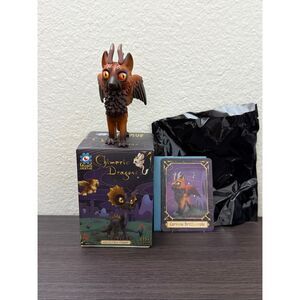 Kaleidos Creative Chimeric Dragons Blind Box Figure - Carmine Brittledrake